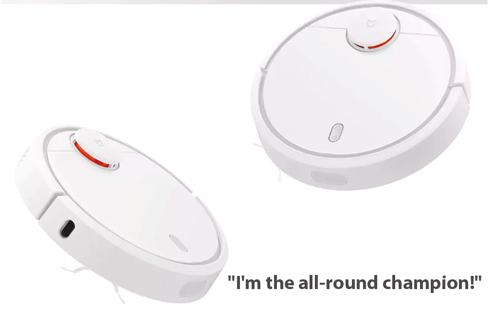 robot vacuum dual view