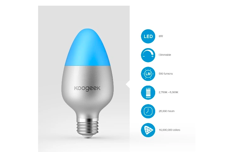 smart bulb specifications