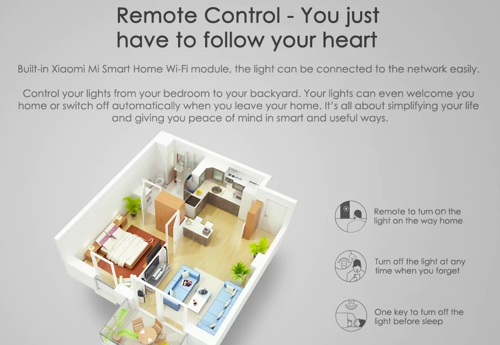 smart home lighting control