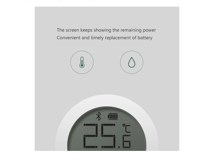 thermometer battery indicator