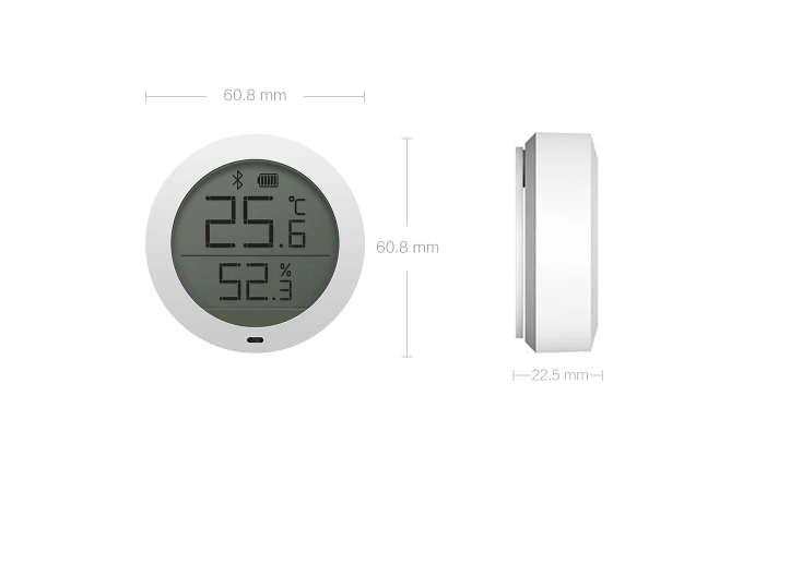 thermometer dimensions