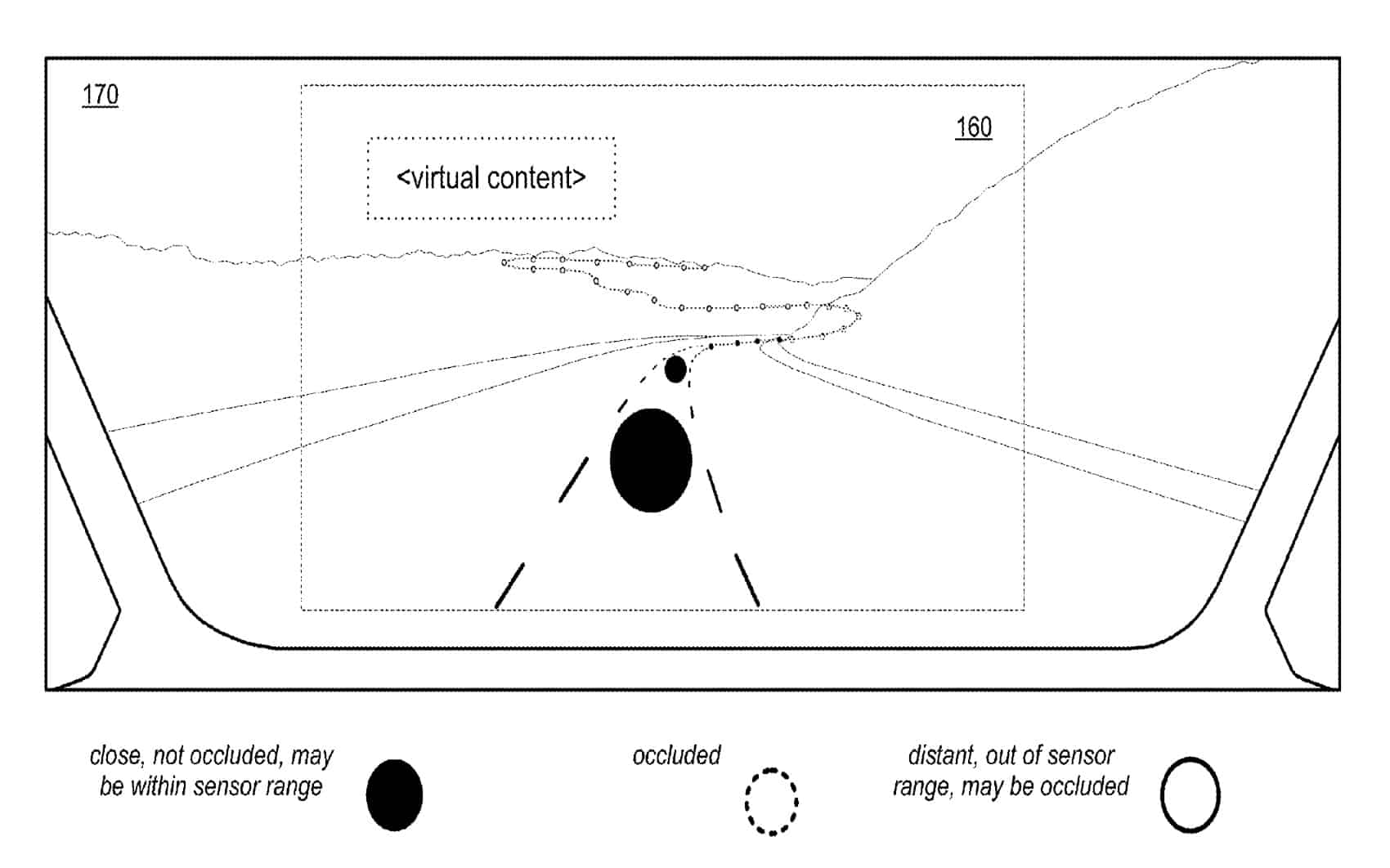 virtual driving interface diagram