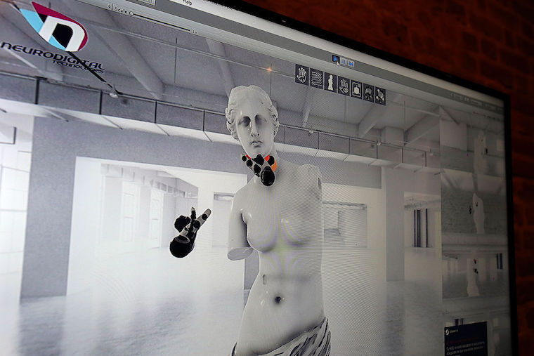 virtual reality art interaction