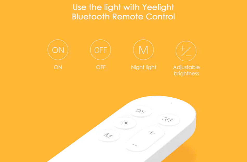 yeelight bluetooth remote control