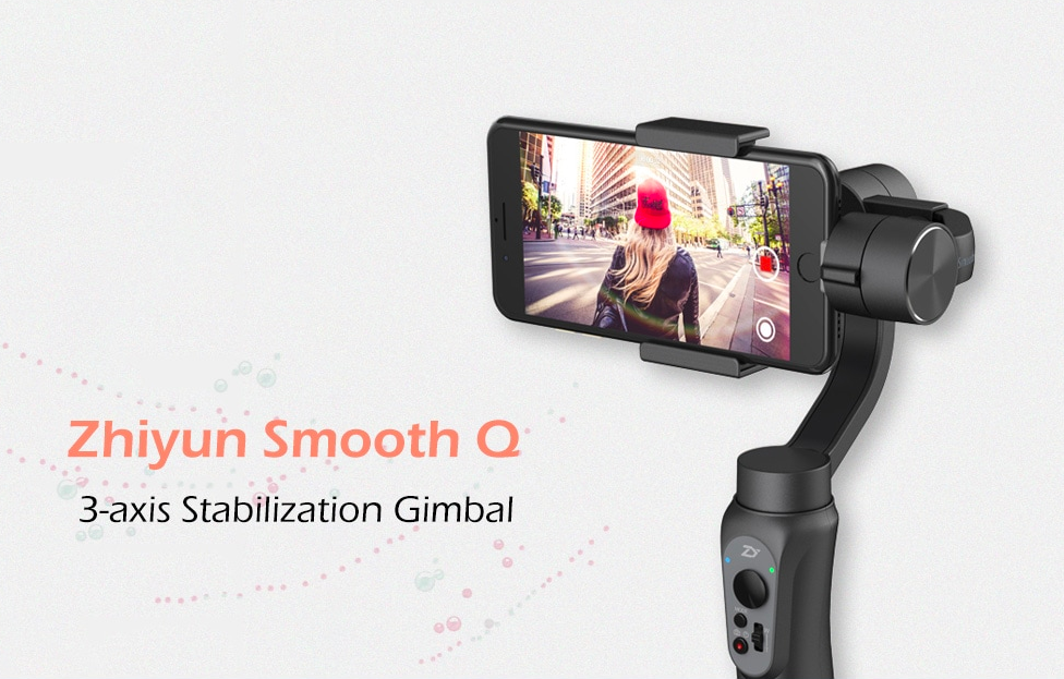 zhiyun smooth q gimbal promo