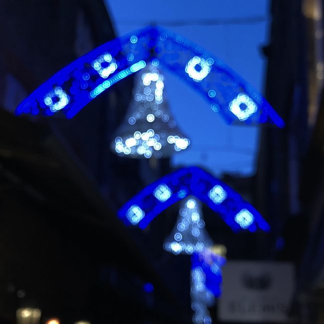 Blurred lights