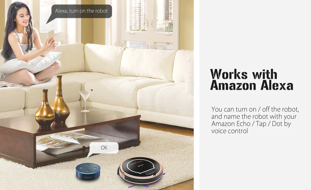 alexa voice control robot