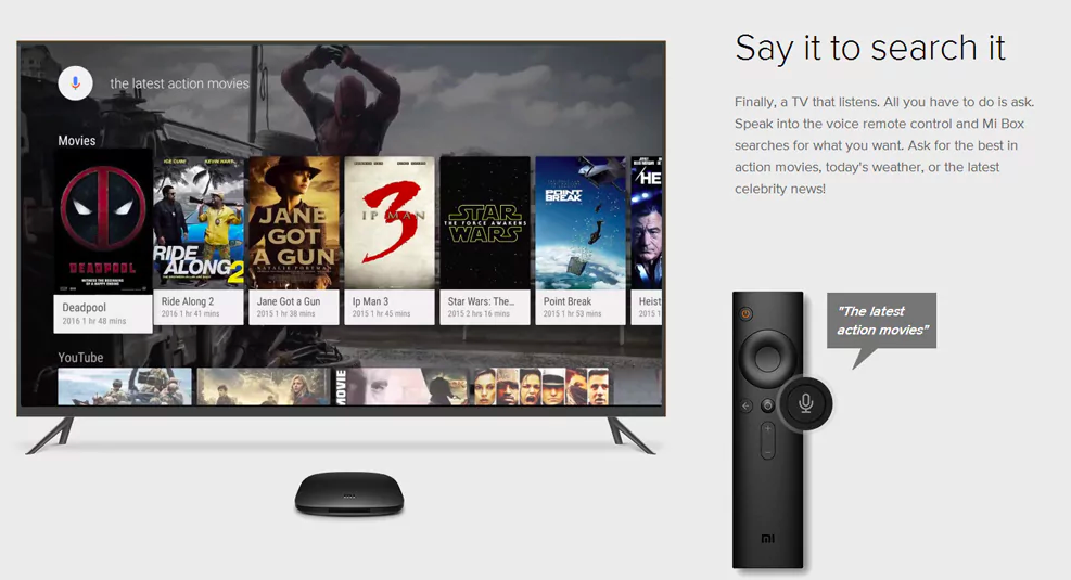 android tv movie selection