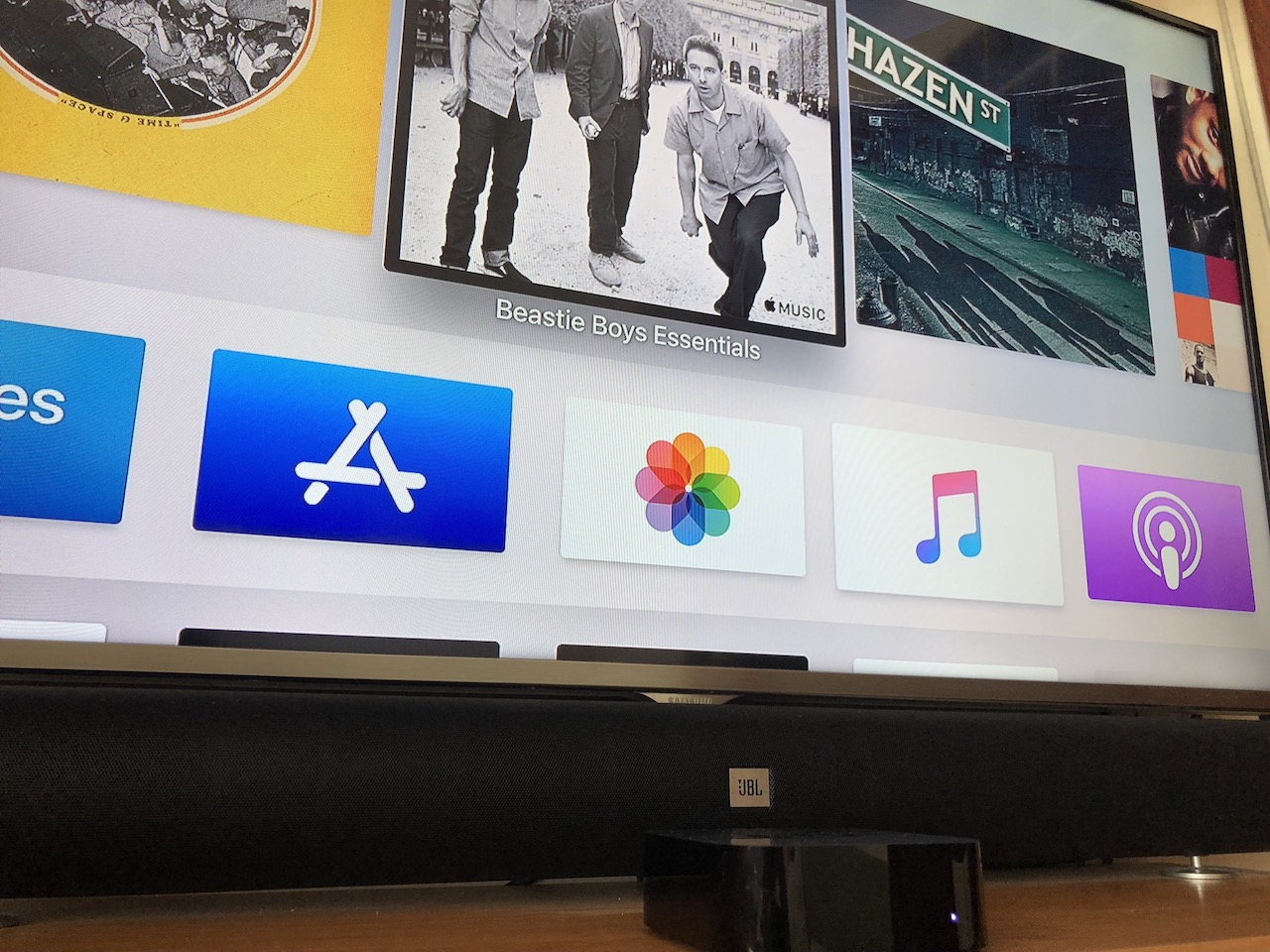 apple tv apps interface
