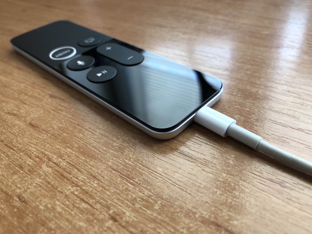apple tv remote charging
