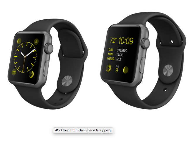 apple watch space gray