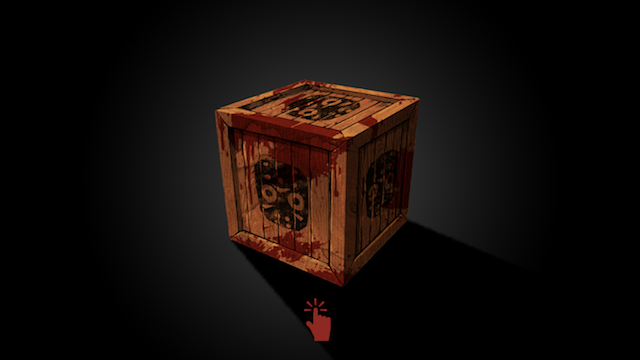 bloody crate