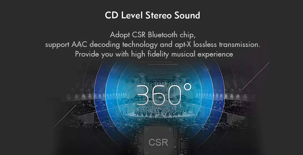 cd level stereo sound