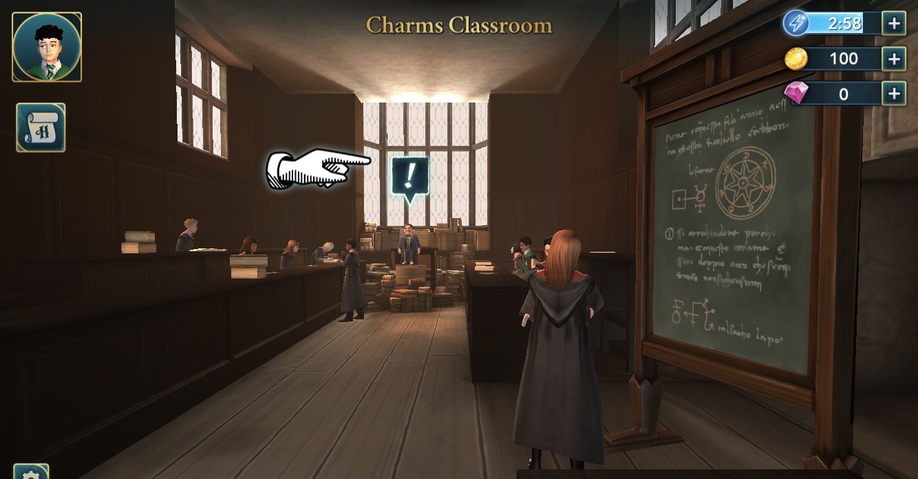 charms classroom interior