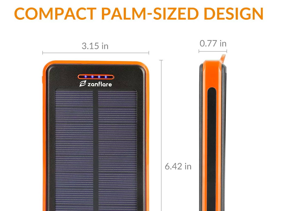 compact solar power bank design