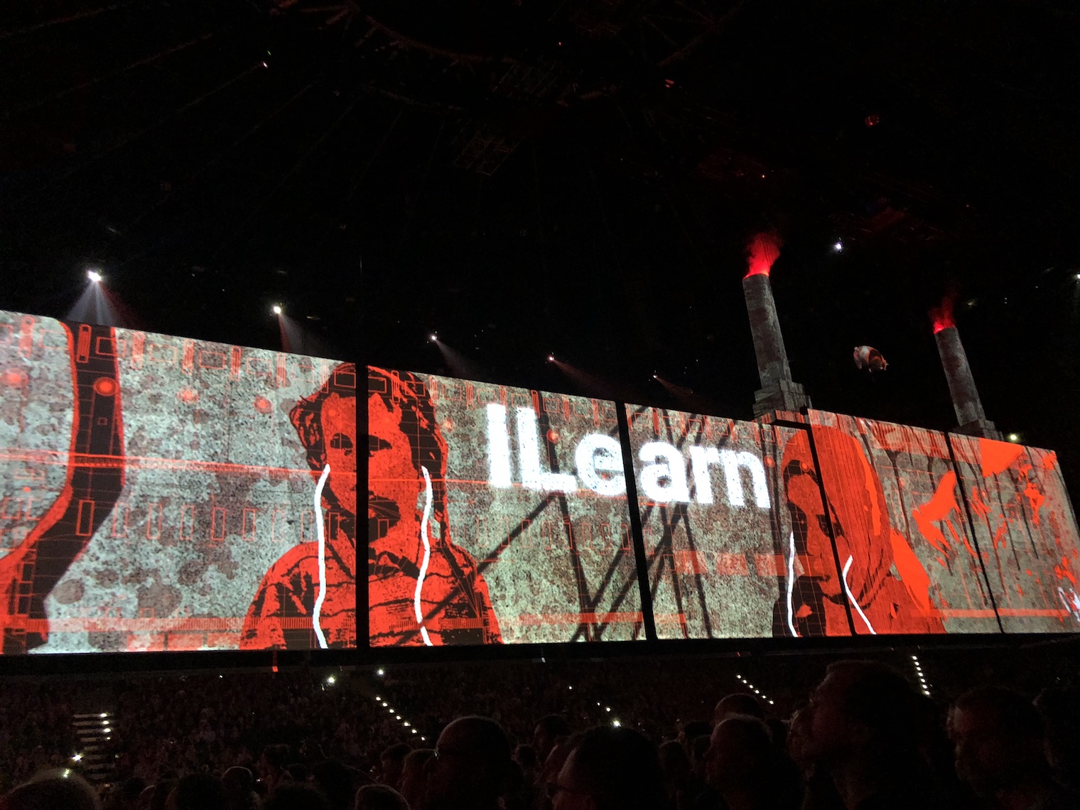 concert stage learn text