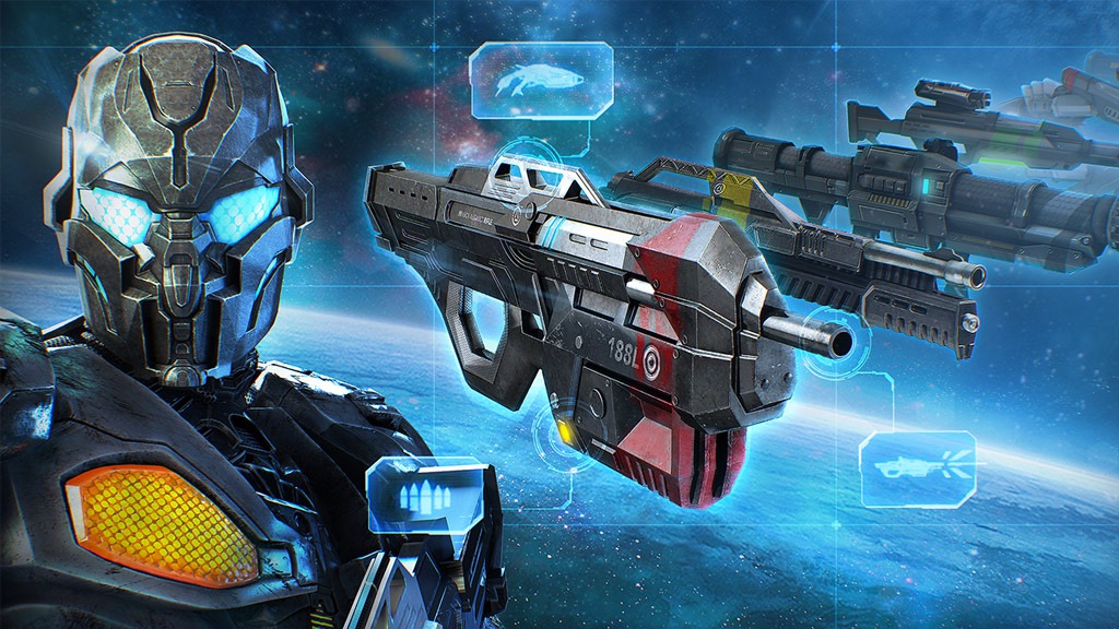 cyber soldier and weapons