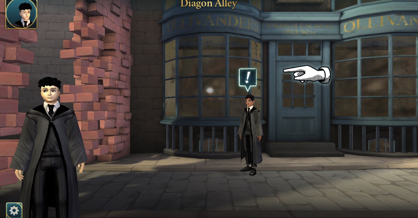 diagon alley olivanders shop