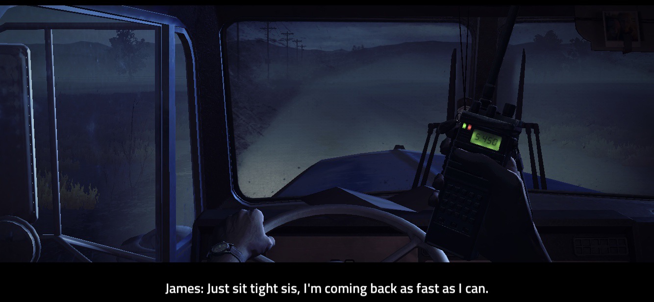 driving at night video game