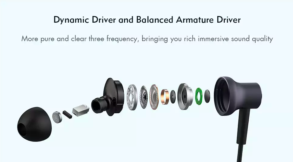 earphone driver exploded view