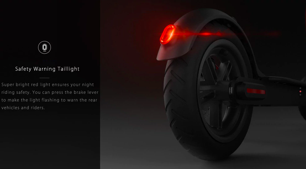 electric scooter safety taillight