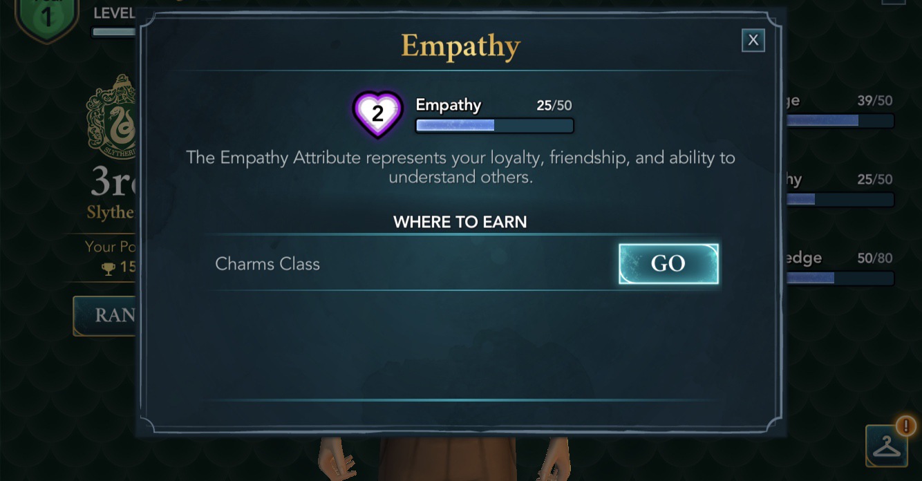 empathy attribute screen