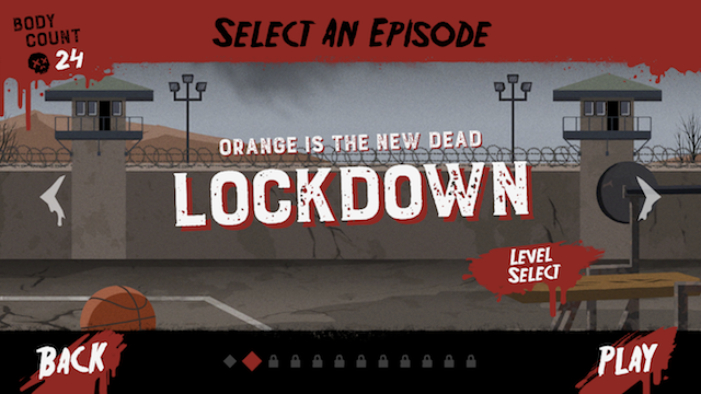 episode selection lockdown