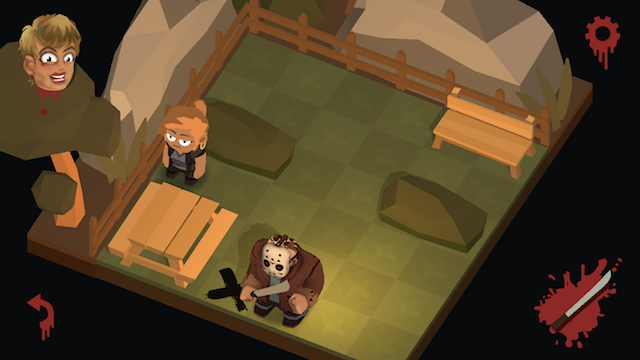 game character in park