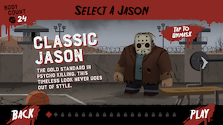 game menu classic jason
