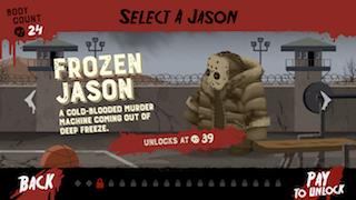 game menu frozen jason