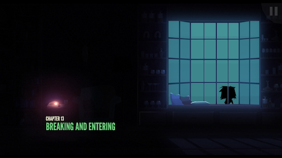 game scene breaking entering