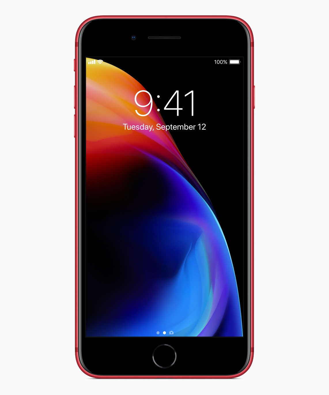 Stáhněte si novou exkluzivní tapetu z iPhonu 8 (PRODUCT)RED – Letem