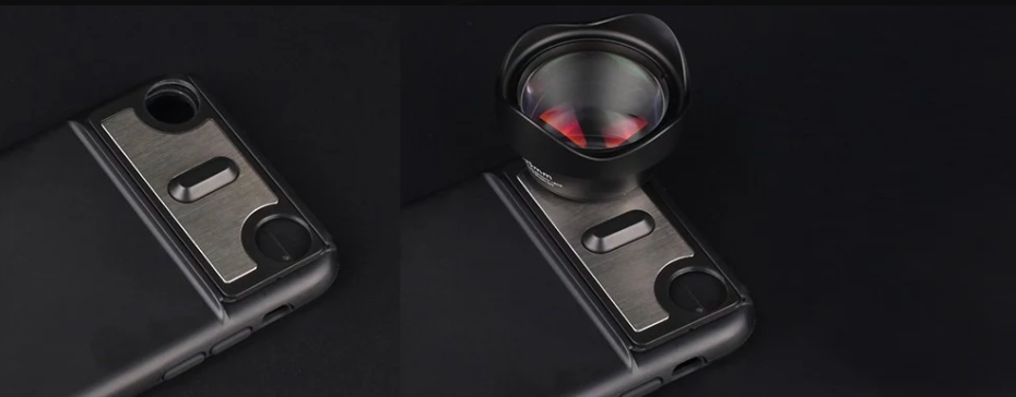 iphone x lens closeup