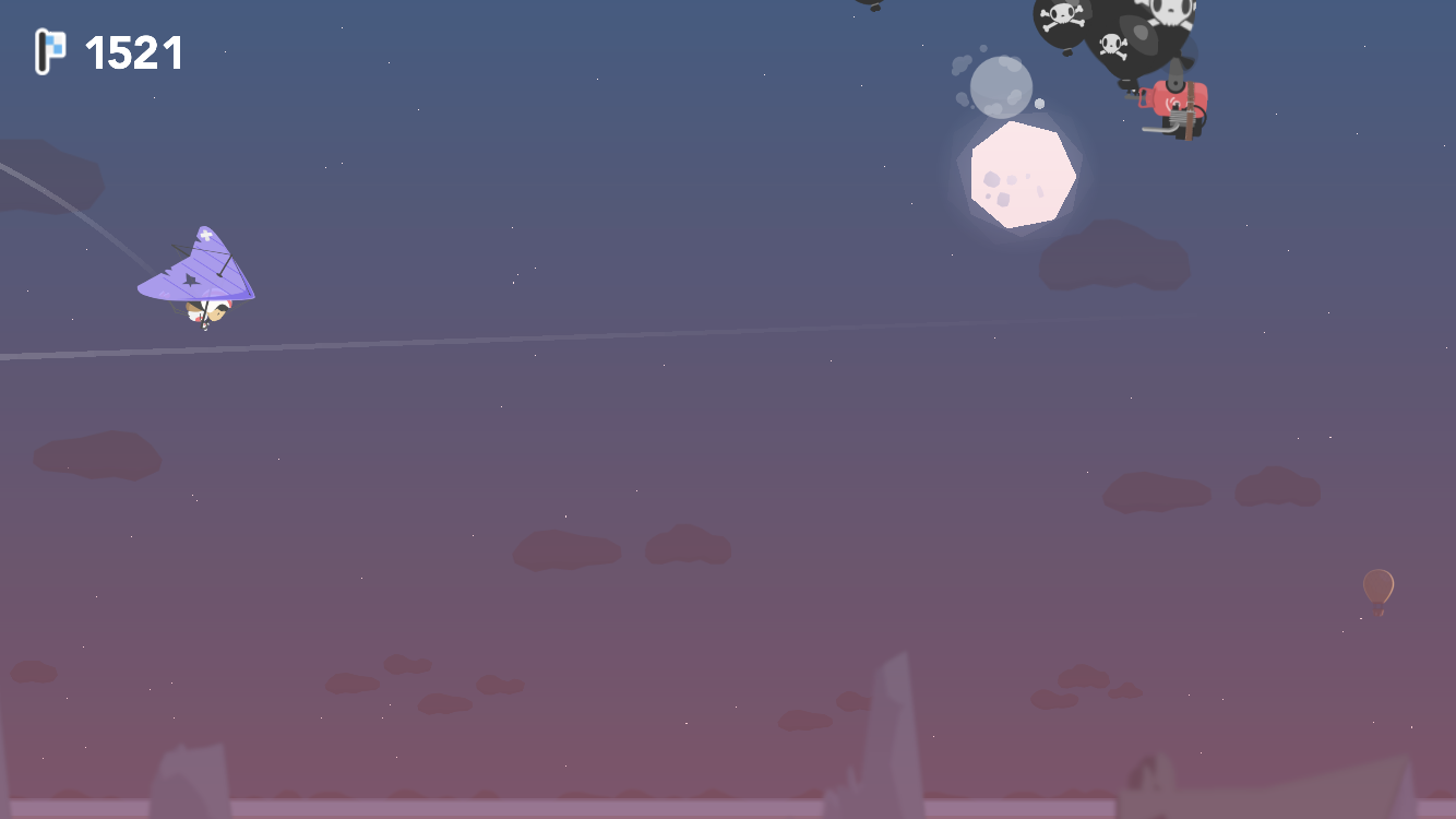 night flight game scene