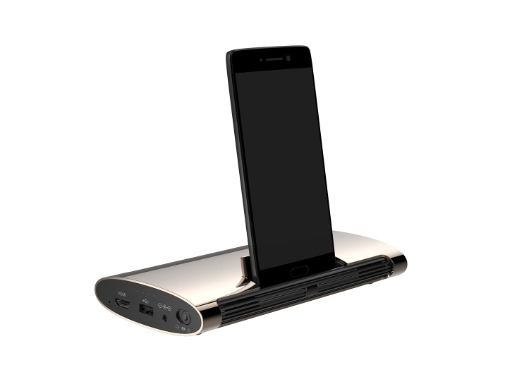 portable projector with phone