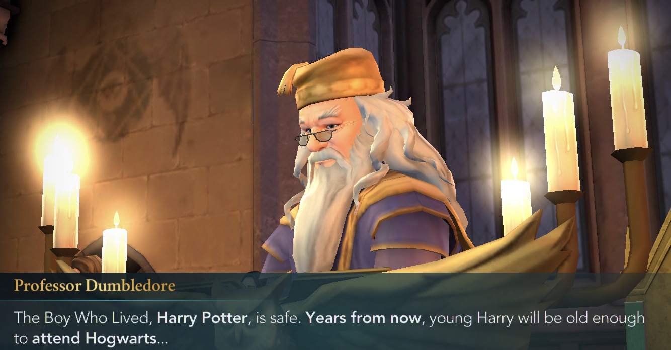 professor dumbledore harry potter