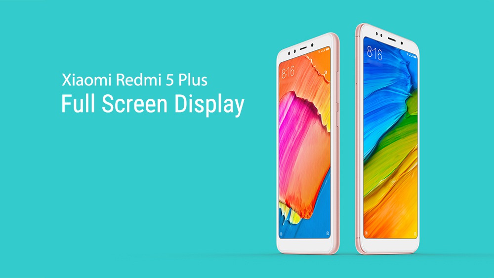 redmi 5 plus full screen display