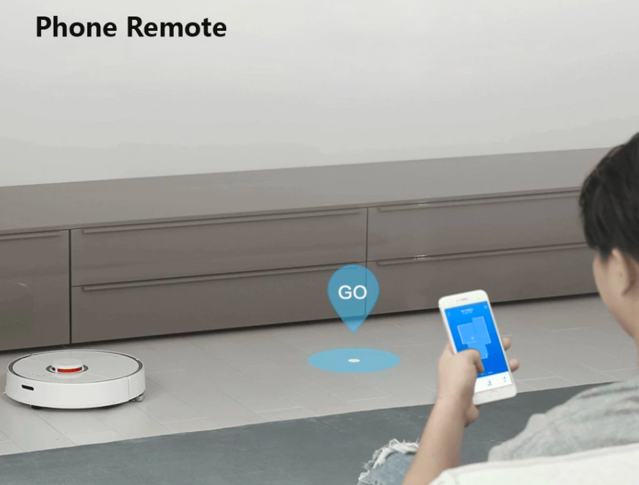 robot vacuum phone remote