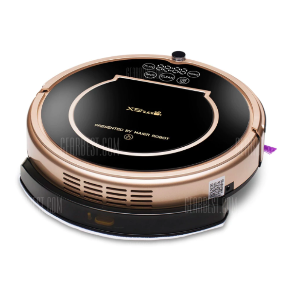 robotic vacuum cleaner angle view