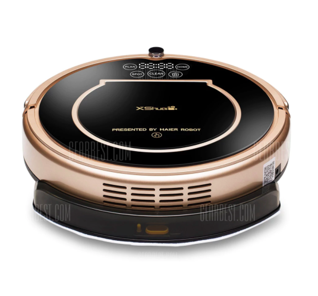 robotic vacuum cleaner front view