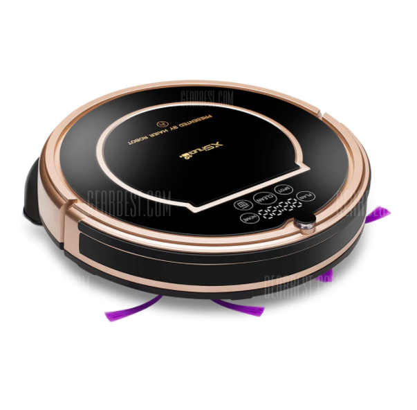 robotic vacuum cleaner side view