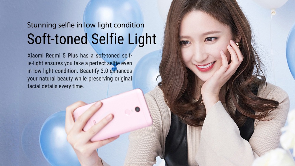 soft toned selfie light