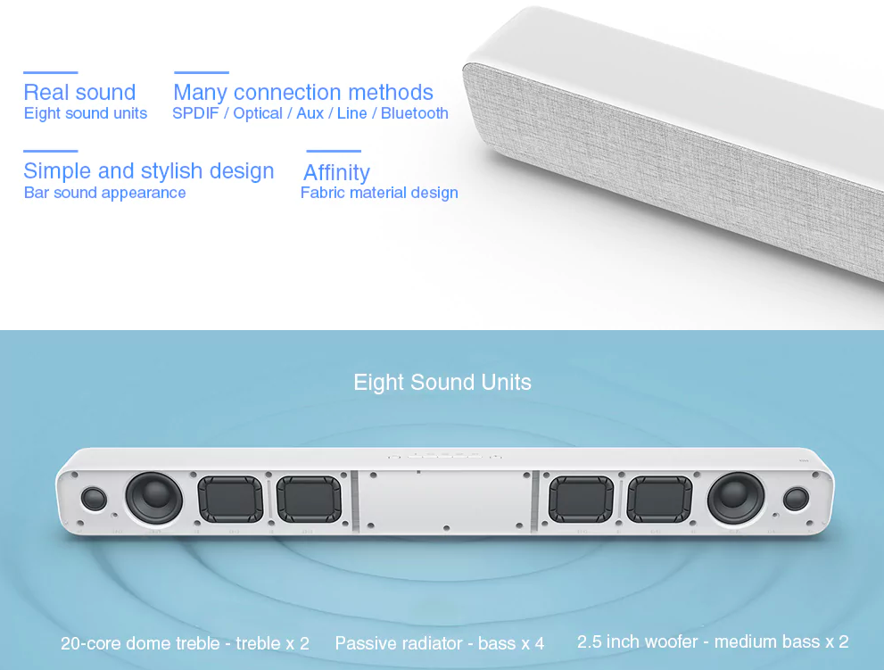 soundbar design features