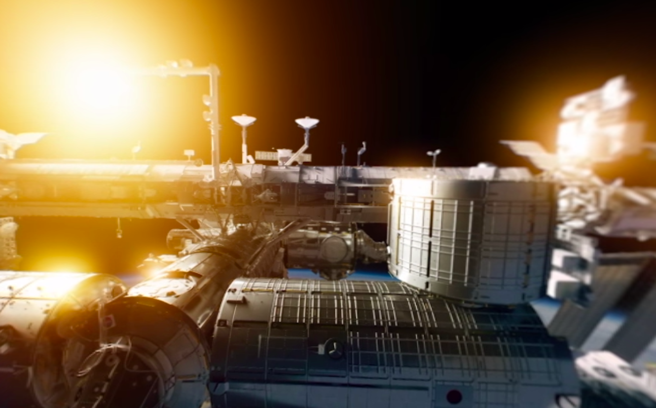 space station exterior view