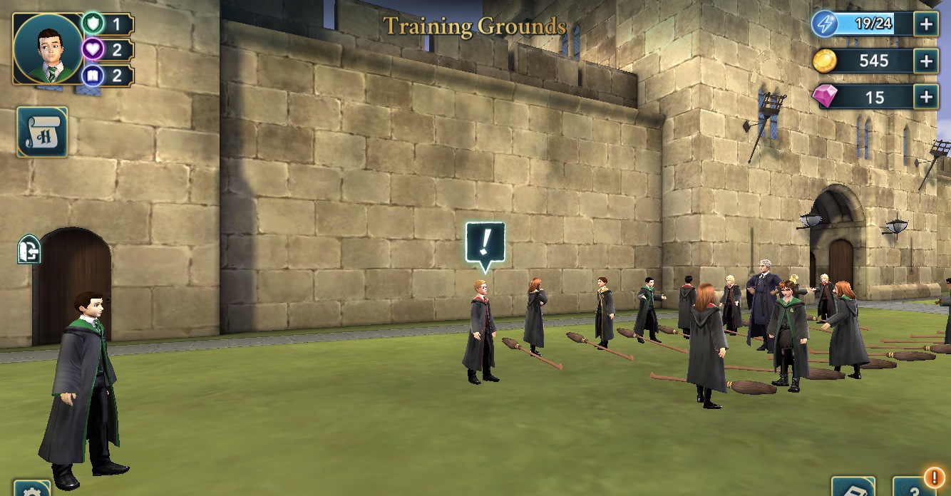 training grounds broomstick lesson