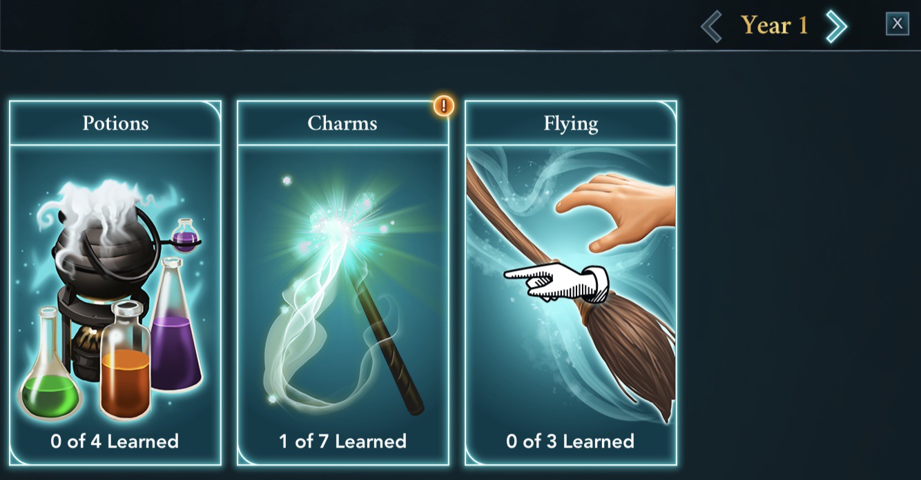 year one courses overview