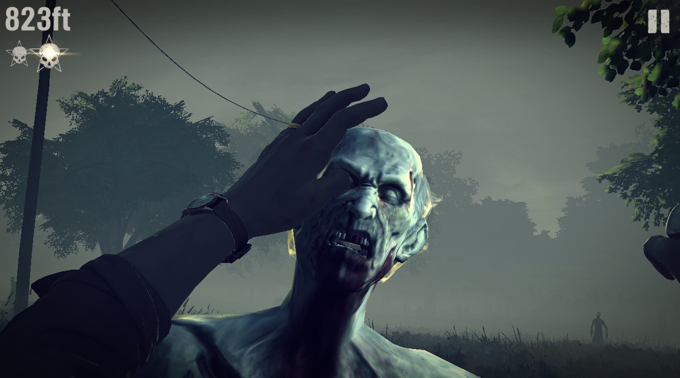 zombie close up video game