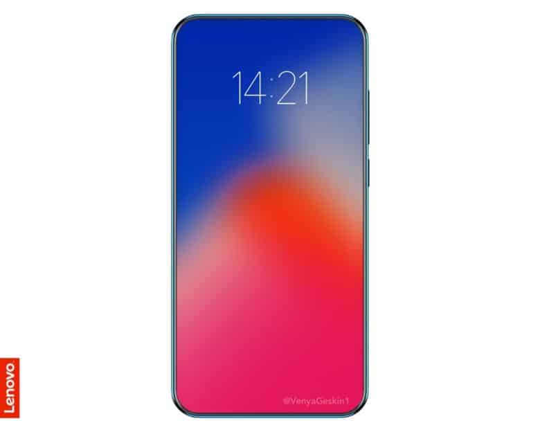 bezel less smartphone concept