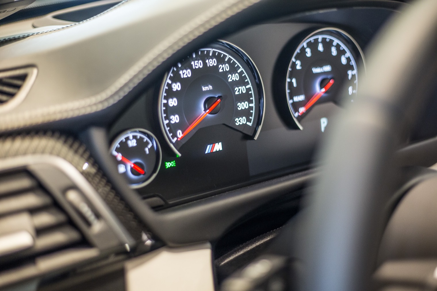 car dashboard speedometer