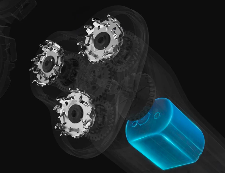 electric shaver internal mechanism